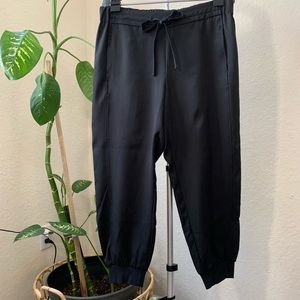 Silky Black Jogger
